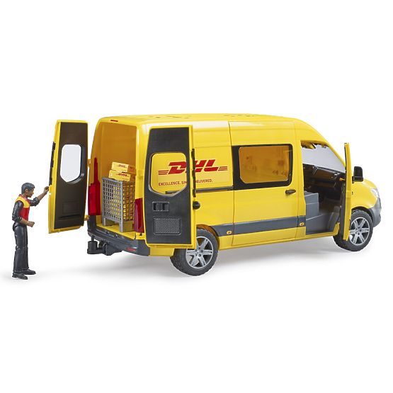 Bruder Mercedes-Benz Sprinter DHL mit Fahrer