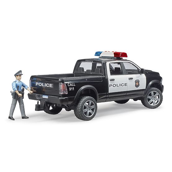 Bruder Polizeiauto RAM mit Polizist