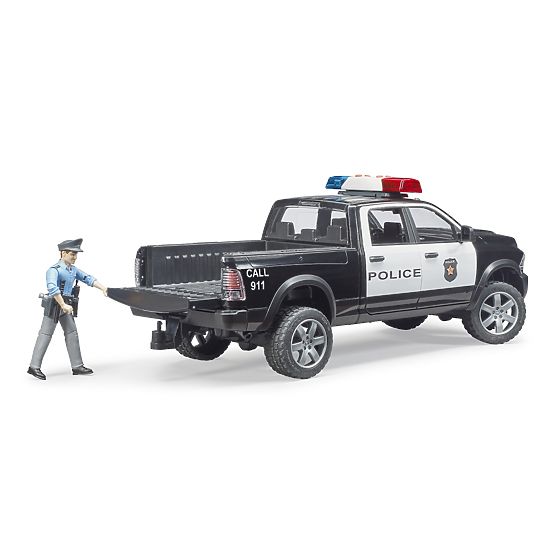 Bruder Polizeiauto RAM mit Polizist