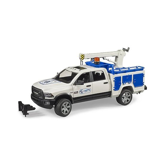 Bruder RAM 2500 Servicefahrzeug mit Dreharm und Leuchtbalken