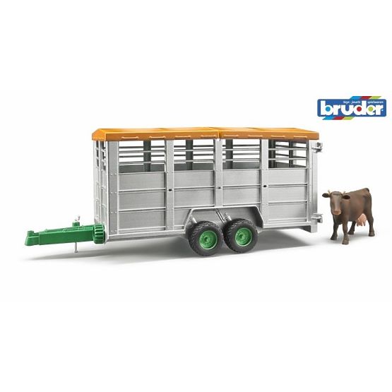 Bruder Tiertransporter mit Kuhfigur