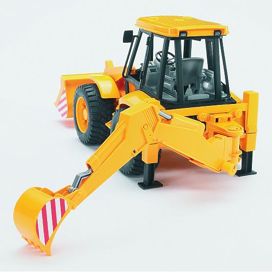 Bruder Traktor JCB Frontlader mit Bagger
