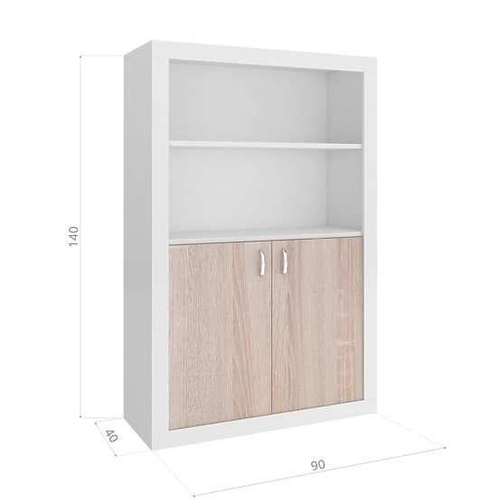 Bücherbrett Philip groß - eiche sonoma