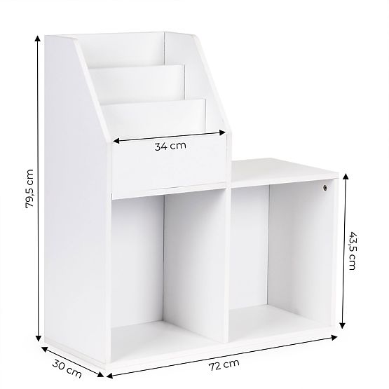 Bücherregal mit Regal