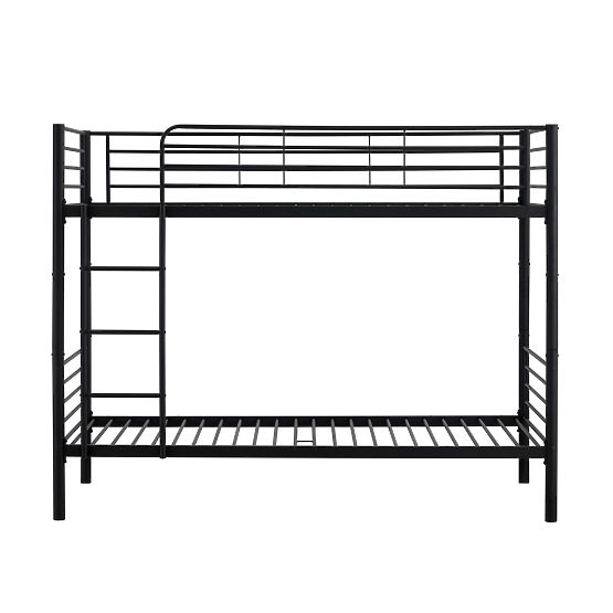 Zweistöckiges Metallbett BUNKY 200x90 cm – schwarz