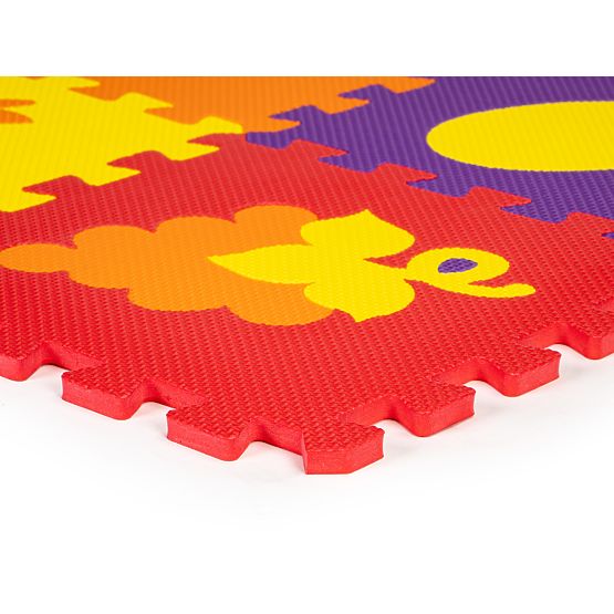 Bunte Lernunterlage - Schaumstoffpuzzle