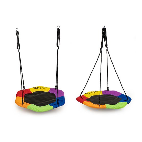 Bunte Schaukelstörche nisten