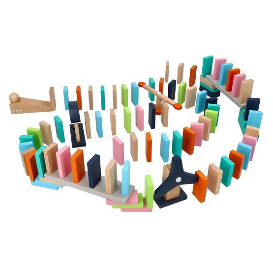 Buntes Domino Adam Toys