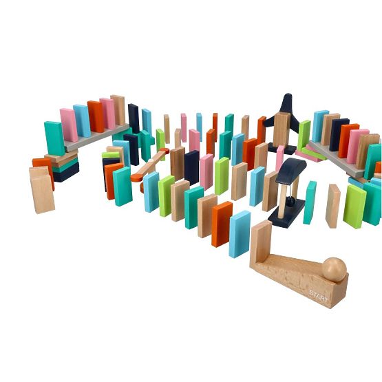 Buntes Domino Adam Toys