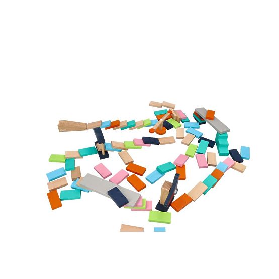 Buntes Domino Adam Toys