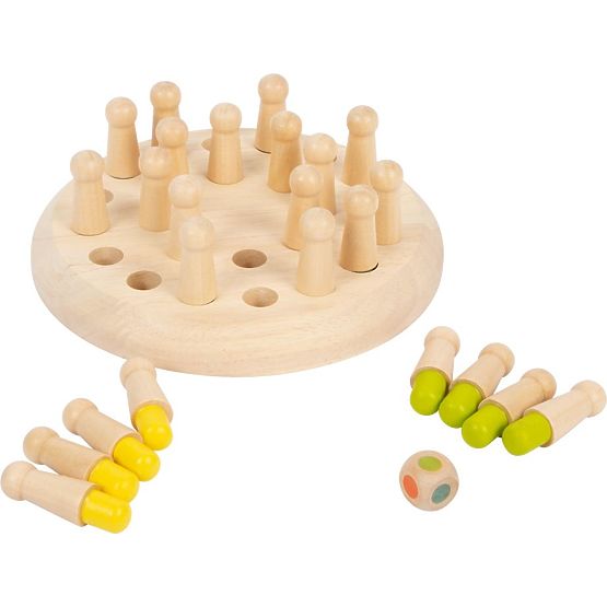 Buntes Memo-Spiel mit Figuren