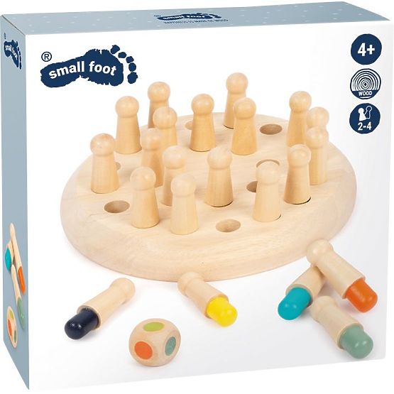 Buntes Memo-Spiel mit Figuren