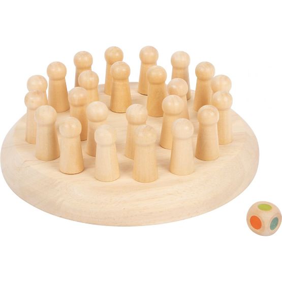 Buntes Memo-Spiel mit Figuren