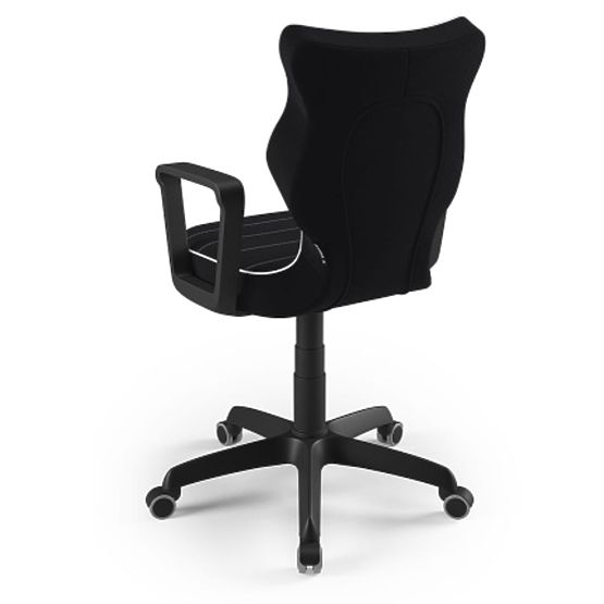 Bürostuhl angepasst für eine Höhe von 146-176,5 cm - schwarz