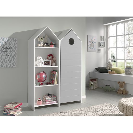 Kinderschrank Casami - grau