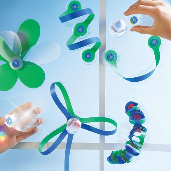 Clixo Grip and Stick, Set mit prismatischen Elementen