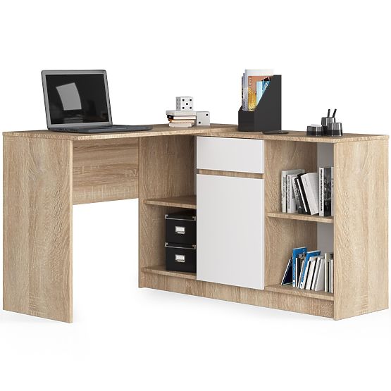 CLP B-17 SET KOMMODE + SCHREIBTISCH PK SONOMA / WEISS
