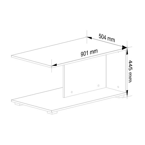 COUCHTISCH MARGO WEIß