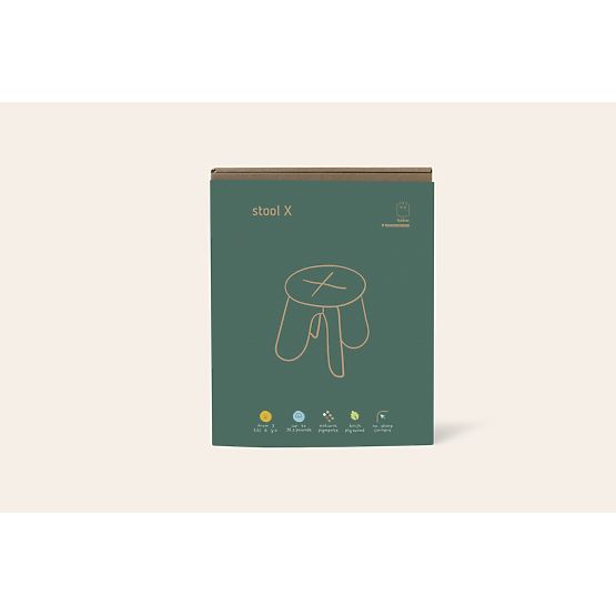 Designstuhl X - Natur