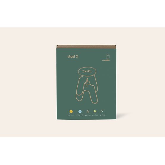 Designstuhl X - Natur