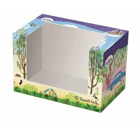 Detoa Holzauto rot - Der kleine Maulwurf auf Ausflug