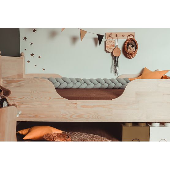 Kinderholzbett VINTAGE - natur