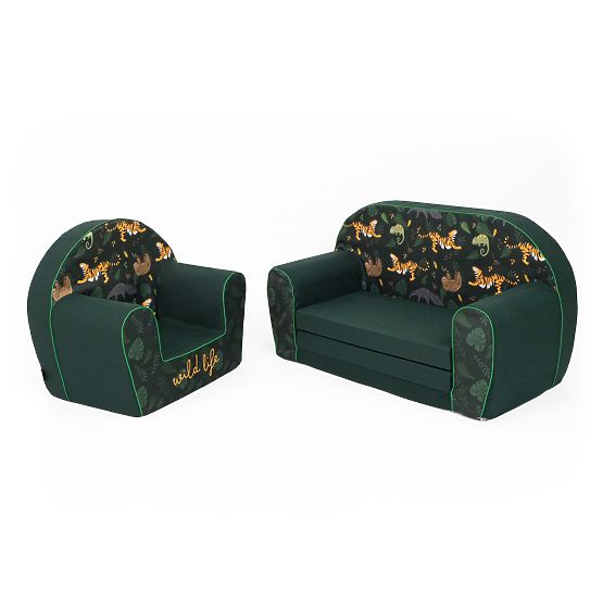 Kindersofa - Wildlife Jungle