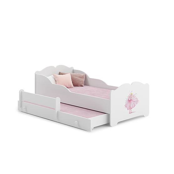 Doppelbett ANNA 160x80 Prinzessin mit Krone