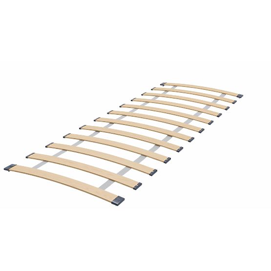 Doppelbett EMMA mit Schublade und Schutzgitter 160x80 rosa Griff