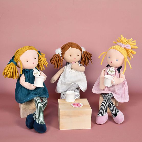 Doudou Jolijou Puppe Inés 30 cm