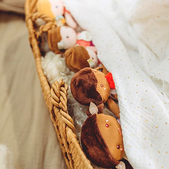 Doudou Jolijou Puppe Léna 16 cm gelb