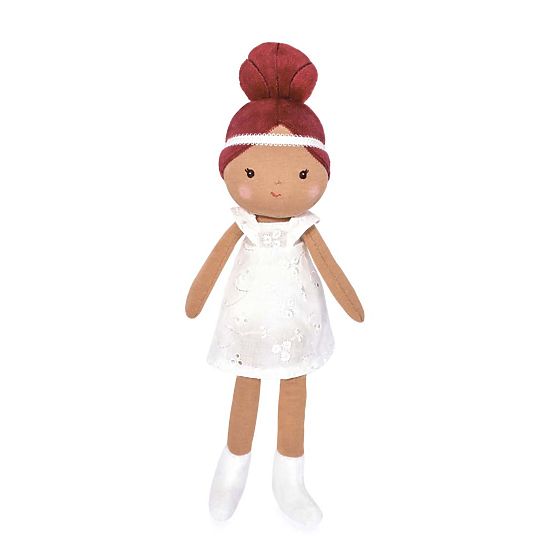 Doudou Jolijou Puppe Mae 25 cm weiß