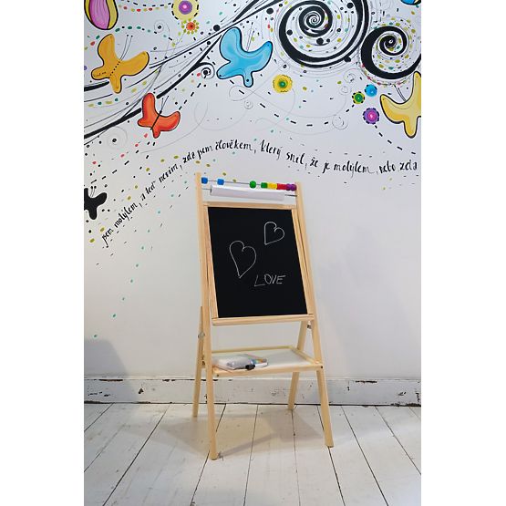 Drehbare Kindertafel - Mintgrün