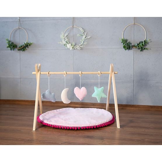 Holzbar Skandi + Game Pad - Puder Rose
