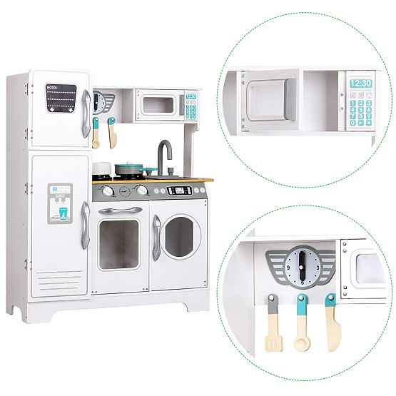 Holzküche mit Zubehör für Kinder ECOTOYS