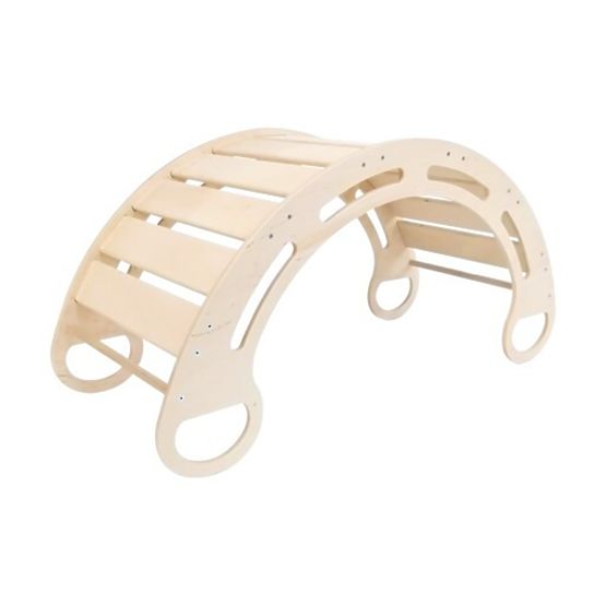 Holz-Montessori-Schaukel Flieder - Natur