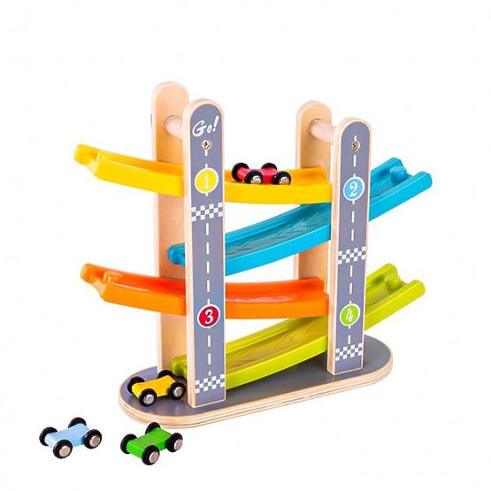 Freddys Holzrennbahn