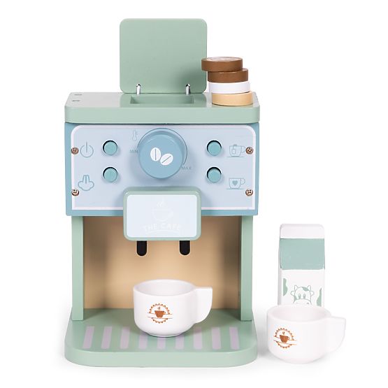 Holz-Kinderkaffeemaschine Barista-Set 8-teilig ECOTOYS