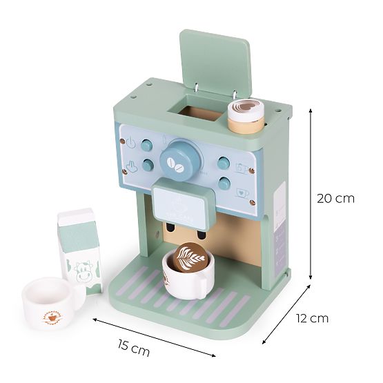 Holz-Kinderkaffeemaschine Barista-Set 8-teilig ECOTOYS