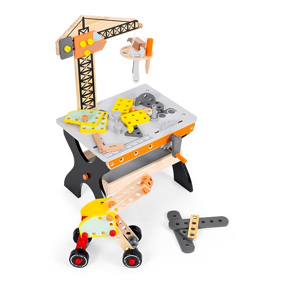 ECOTOYS Holz-Kinderschreibtisch