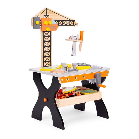 ECOTOYS Holz-Kinderschreibtisch