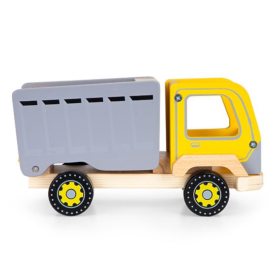 EcoToys hölzerner Müllwagen