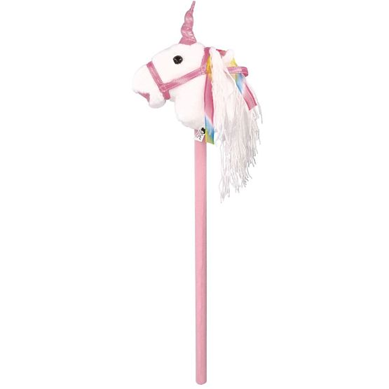 Einhorn auf Stange Bianco Hobby Horse