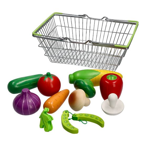 Einkaufswagen mit Gemüse