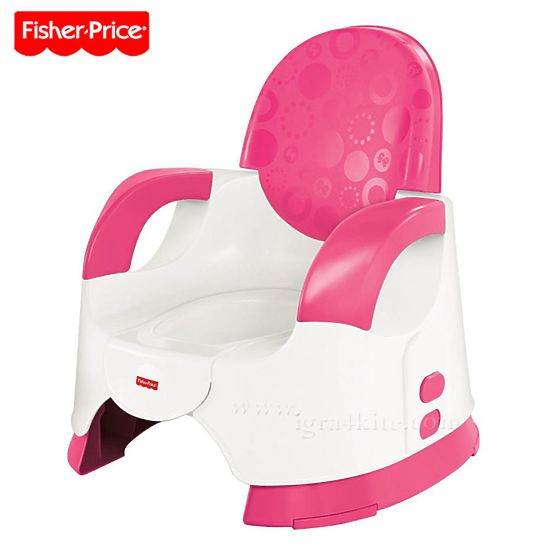 Einstellbares Töpfchen Fisher Price - rosa 