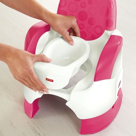 Einstellbares Töpfchen Fisher Price - rosa 