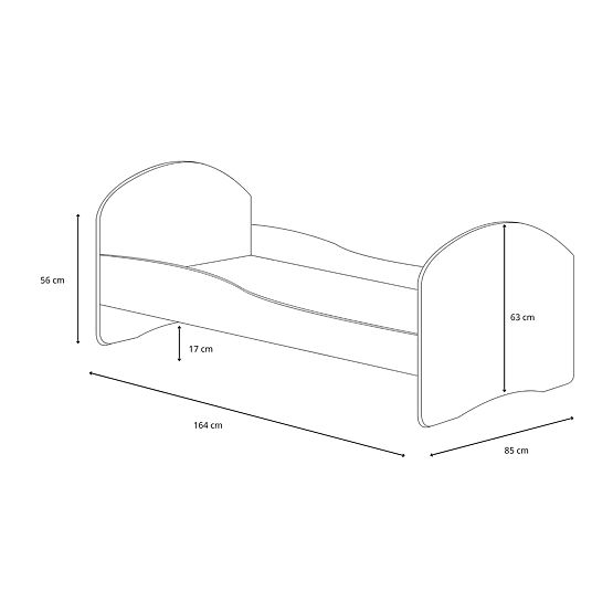 Einzelbett Luk160x80