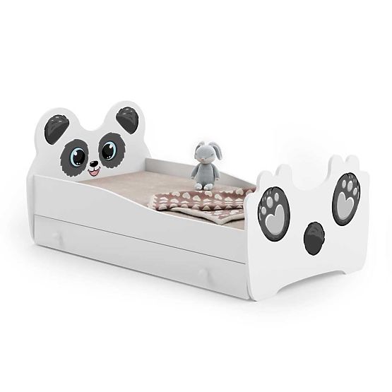 Einzelbett Panda 140x70 mit Schublade