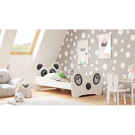 Einzelbett Panda 160x80 mit Matratze