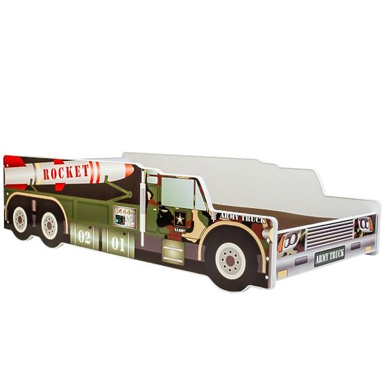 Einzelbett Rakete 140x70 mit Matratze